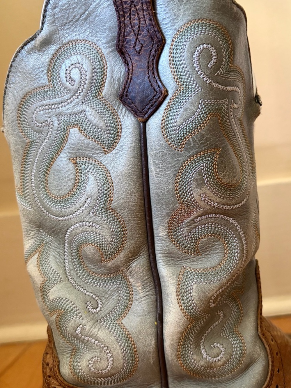 Cottagecore festival western Ariat Quickdraw Boots size 6.5 - Picture 5 of 7